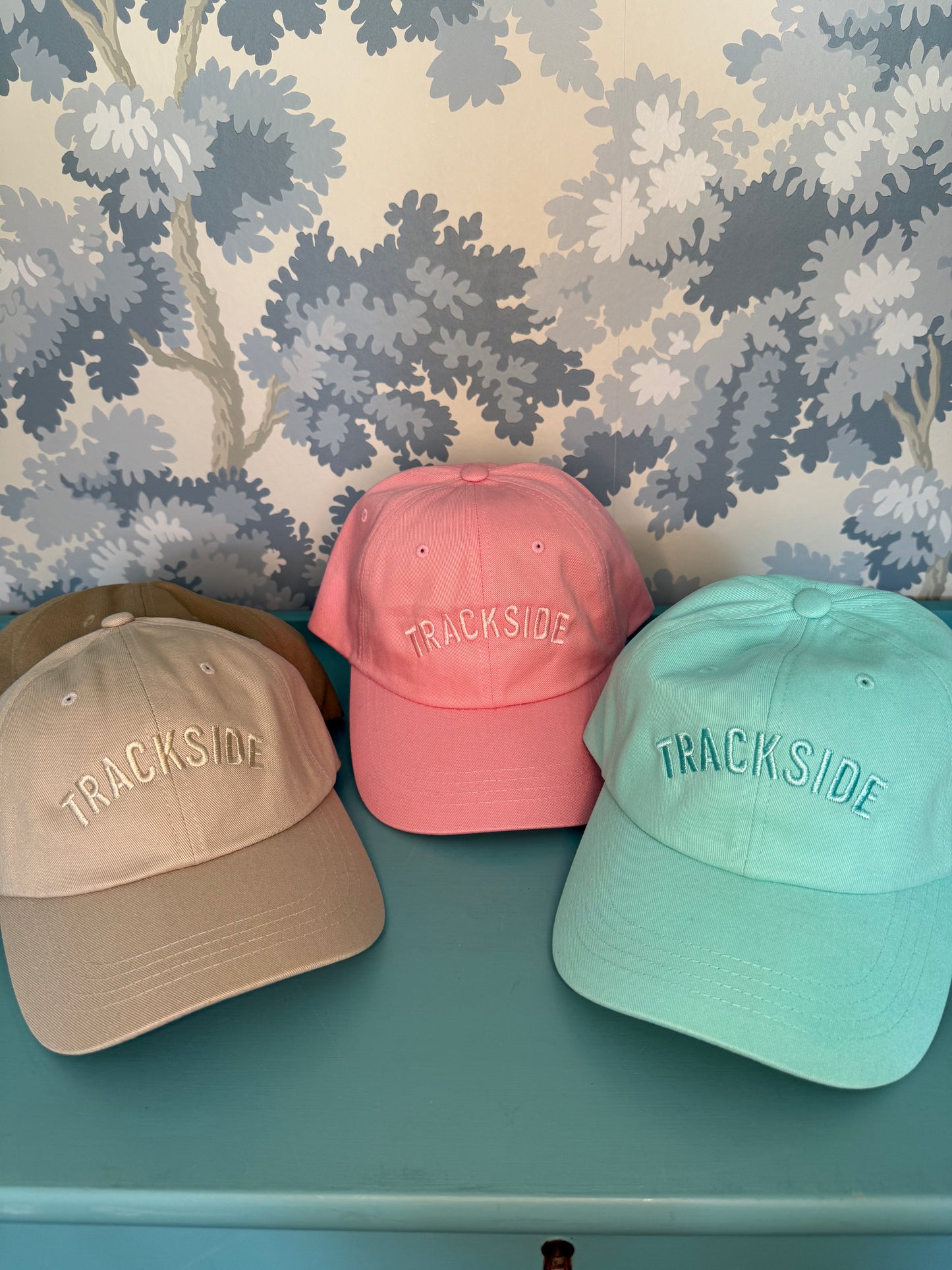 Trackside Embroidered Dad Cap